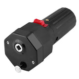 Electric Grill Rotisserie Motor 1.5V Battery Powered Heat Resistant Low Noise for BBQ Barbecue Spit Black