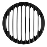 15 cm Motorcycle Headlight Grille Guard CNC Aluminum for XL883 XL1200 2004-2014, for Vehicle Protection, Repair and Replacement, Black