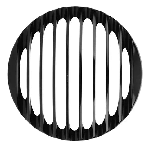 15 cm Motorcycle Headlight Grille Guard CNC Aluminum for XL883 XL1200 2004-2014, for Vehicle Protection, Repair and Replacement, Black