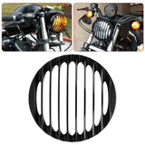 15 cm Motorcycle Headlight Grille Guard CNC Aluminum for XL883 XL1200 2004-2014, for Vehicle Protection, Repair and Replacement, Black In Australia - Darrahopens