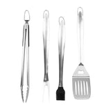 4 Piece Stainless Steel BBQ Grill Tool Set, Heavy Duty Rust Resistant Utensils for Camping, Outdoor Cooking and Backyard Parties In Australia - Darrahopens