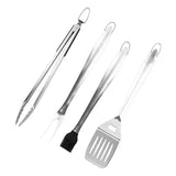 4 Piece Stainless Steel BBQ Grill Tool Set, Heavy Duty Rust Resistant Utensils for Camping, Outdoor Cooking and Backyard Parties In Australia - Darrahopens