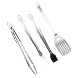 4 Piece Stainless Steel BBQ Grill Tool Set, Heavy Duty Rust Resistant Utensils for Camping, Outdoor Cooking and Backyard Parties In Australia - Darrahopens