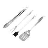 4 Piece Stainless Steel BBQ Grill Tool Set, Heavy Duty Rust Resistant Utensils for Camping, Outdoor Cooking and Backyard Parties In Australia - Darrahopens