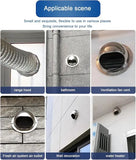 Round Vent Cover 304 Stainless Steel Louvered Air Vent Hood With Mesh Screen for Bathroom Kitchen Dryer RV 80 mm