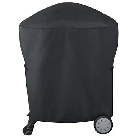 420D Waterproof Grill Cover Oxford Fabric for Weber Q1000 Q2000 Series Outdoor BBQ Protection Black 54 x 76 x 69 cm In Australia - Darrahopens