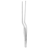 10 Pack Stainless Steel BBQ Food Tongs, Slim Serving Tweezers for Grilling, Cooking, Buffets and Food Preparation, Silver, 20 cm In Australia - Darrahopens