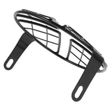 Universal Motorcycle Headlight Grill Guard Metal Mesh Protector for Motorcycles, for Vehicle Protection, Repair and Replacement, 16 cm