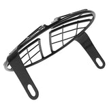 Universal Motorcycle Headlight Grill Guard Metal Mesh Protector for Motorcycles, for Vehicle Protection, Repair and Replacement, 16 cm