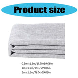 Polyester Speaker Grill Cloth, Acoustic Dustproof Fabric for Speaker Repair, Home Theatre and Conference Room Use, Khaki, 2 m x 1.5 m