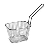 8 Pack Stainless Steel Mini Fry Baskets, Serving Holders for Fries, Snacks, Restaurants, Pubs, Catering and Party Food