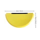 BPA-Free Wrap Crimper Toastie Maker, Plastic Sealer for Hot and Cold Filled Wraps, Snacks, Lunches and Family Food Prep, Black and Yellow