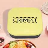 BPA-Free Wrap Crimper Toastie Maker, Plastic Sealer for Hot and Cold Filled Wraps, Snacks, Lunches and Family Food Prep, Black and Yellow