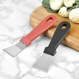 5 Piece Kitchen Cleaning Scraper and Wire Brush Set with Non-Slip Handles for Stoves, Ovens, Cooktops and Crevice Cleaning