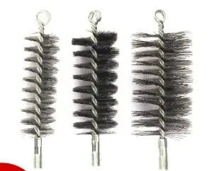 3 Pack Chimney Pipe Cleaning Brushes with Handles, Heavy Duty Steel Wire Brushes for Stove Flues and Boilers, 30, 50 and 80 mm In Australia - Darrahopens