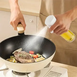 300 mL Plastic Oil Spray Bottle, Cooking Sprayer for Grilling, Picnics, Salads and Everyday Kitchen Use, Black