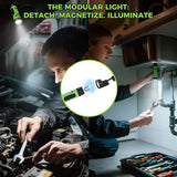 Magnetic LED BBQ Grill Light with Hands-Free Neck Mounted Spotlights for Smoking, Outdoor Cooking and Night Grilling, Black and Green In Australia - Darrahopens