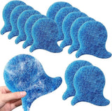 10 Pack Reusable Pet Hair Removers for Washing Machines, Microfiber Laundry Fur Catchers for Clothes, Bedding and Blankets, Blue In Australia - Darrahopens