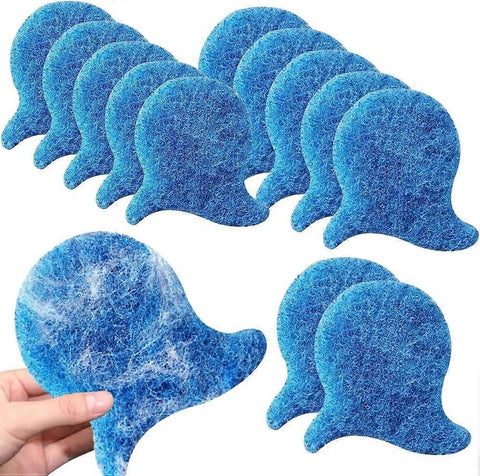 10 Pack Reusable Pet Hair Removers for Washing Machines, Microfiber Laundry Fur Catchers for Clothes, Bedding and Blankets, Blue In Australia - Darrahopens
