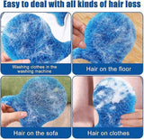 10 Pack Reusable Pet Hair Removers for Washing Machines, Microfiber Laundry Fur Catchers for Clothes, Bedding and Blankets, Blue In Australia - Darrahopens
