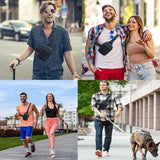 Waterproof Oxford Sling Bag with Adjustable Shoulder Strap and Zipped Pockets for Travel, Hiking, Cycling and Everyday Carry, Black In Australia - Darrahopens