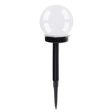 6 Pack Solar Powered Garden Stake Lights with Automatic Dusk to Dawn Sensor, IP44 Weatherproof Path Lighting, Cool White, 35 cm