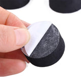 24 Pack Self-Adhesive Flower Pot Feet, Round Plant Pot Risers for Drainage, Slip Protection and Patio Protection, Black, 1.5 cm In Australia - Darrahopens