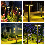 Solar Powered Garden Ground Light with Automatic Dusk to Dawn Sensor, Waterproof Stake Lamp for Paths, Lawns, Patios and Landscapes In Australia - Darrahopens
