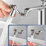 Alloy Universal Rotation Faucet Aerator Retractable Swivel Copper Alloy, splash reduction, water filtration, Black Finish In Australia - Darrahopens