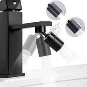 Faucet aerator, 360 Degree Rotation rotatable nozzle for kitchen faucet, 2 Outlet Positions, M22/M24 Thread Compatibility, 2 Spray Modes, Black Finish In Australia - Darrahopens