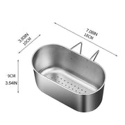 Stainless steel sink drain strainer basket, multifunctional waste filter for kitchen and bathroom, water filtration In Australia - Darrahopens