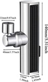 Faucet Spray Nozzle- 3 Spray Modes Faucet Nozzle- 3 Spray Modes Sink Faucet Parts- Splashproof Bathroom Faucet Attachment Sprayer for Restaurant