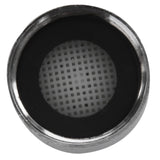 2 pcs 20 mm Internal Thread Water Saving Faucet Spout Aerator Nozzle, Rubber material, Silver/Black Finish Options