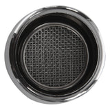 2 pcs 20 mm Internal Thread Water Saving Faucet Spout Aerator Nozzle, Rubber material, Silver/Black Finish Options