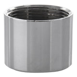 2 pcs 20 mm Internal Thread Water Saving Faucet Spout Aerator Nozzle, Rubber material, Silver/Black Finish Options