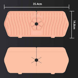 Faucet Mat for Kitchen Counter- Splash Guard, Bathroom Counter Pad, Silicone material, Grey In Australia - Darrahopens