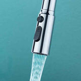 Spray head compatible with kitchen mixer 3 Spray Modes 720 Degree Rotation Rotatable faucet shower, Silver Finish In Australia - Darrahopens