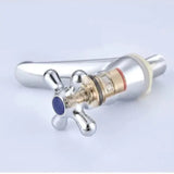 Single Cold Water Faucet, Single Cold Water Faucet Basin Faucet, alloy material, G1/2 Thread, Chrome/Blue Finish Options In Australia - Darrahopens