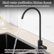 Drinking Water Faucet Kitchen Mixer Stainless Steel Water Filter Faucet, 360 Degree Rotation, 12.2x27cm Overall Size, Silver/Black Finish Options In Australia - Darrahopens