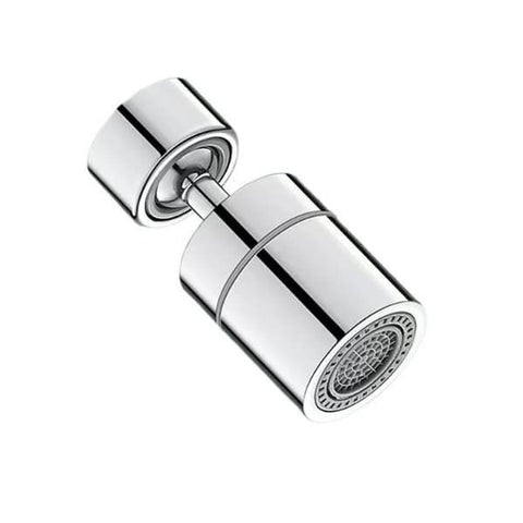 Dual-Mode Faucet Aerator with 720 Degree Rotation 0, ABS material, 720 degree rotation, multiple spray modes, universal compatibility