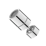 Dual-Mode Faucet Aerator with 720 Degree Rotation 0, ABS material, 720 degree rotation, multiple spray modes, universal compatibility