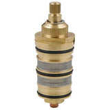 Brass Thermostatic Shower Valve with Cartridge and Handle for Shower Mixer, brass construction, durable plumbing accessory, Black Finish In Australia - Darrahopens