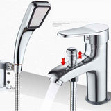 Shower Mixer Shower Faucet Single Hole Hot and Cold Dual-use Faucet Alloy, Hot and Cold Basin Faucet with Shower Dual-use Single Hole Valve In Australia - Darrahopens