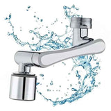 1080 Degree Rotation Rotatable faucet extender + 2 water outlet modes, 1080 degree rotation, splash reduction, Silver Finish In Australia - Darrahopens
