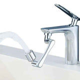 1080 Degree Rotation Rotatable faucet extender + 2 water outlet modes, 1080 degree rotation, splash reduction, Silver Finish In Australia - Darrahopens