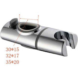 Shower Bracket, Shower Rod Slider, Replacement Bracket for Hand Shower Especially for Oval Slider Rod Height Adjustable Spray Holder on, Chrome Finish In Australia - Darrahopens