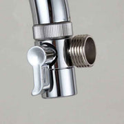 Faucet Adapter Kitchen Sink Diverter Valve Faucet Connector for Bathroom Mixer Shower, brass material, M22/M24 Thread Compatibility, Chrome Finish In Australia - Darrahopens