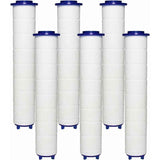 Filter Shower Head 6 PP Cotton Filters, PP Cotton Filter Element for Shower Head and Ionic Filter, for Rain Shower Head In Australia - Darrahopens