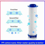 Filter Shower Head 6 PP Cotton Filters, PP Cotton Filter Element for Shower Head and Ionic Filter, for Rain Shower Head In Australia - Darrahopens