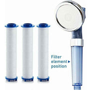 Filter Shower Head 6 PP Cotton Filters, PP Cotton Filter Element for Shower Head and Ionic Filter, for Rain Shower Head In Australia - Darrahopens